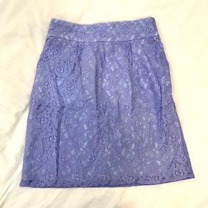 W Closet lavender lace skirt XS or XXS
